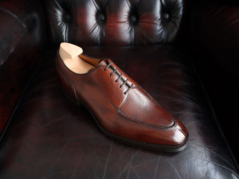 "Stamford" in Oak Hatch Grain Calf - MH71